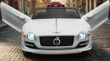 Load image into Gallery viewer, Bentley 12V Electric Car (White)