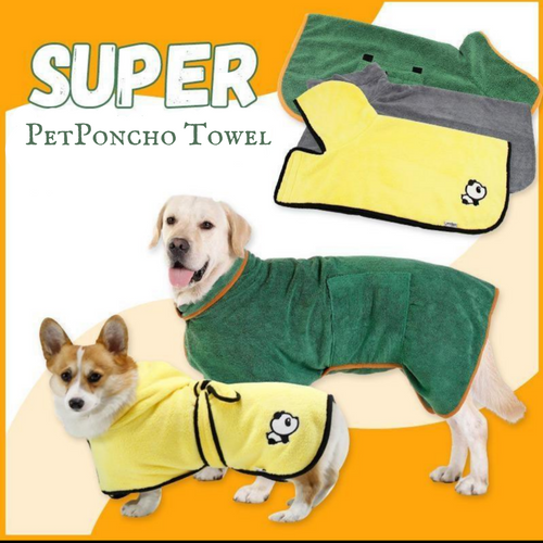 PetPoncho Dog Towel