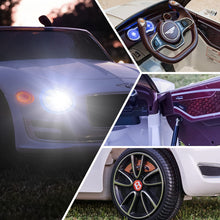 Load image into Gallery viewer, Bentley 12V Electric Car (White)