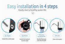 Load image into Gallery viewer, Bottle Pump USB Charging Automatic Electric Water Dispenser Pump One Click Auto Switch Drinking Dispenser - ThisIsWhyYourFly