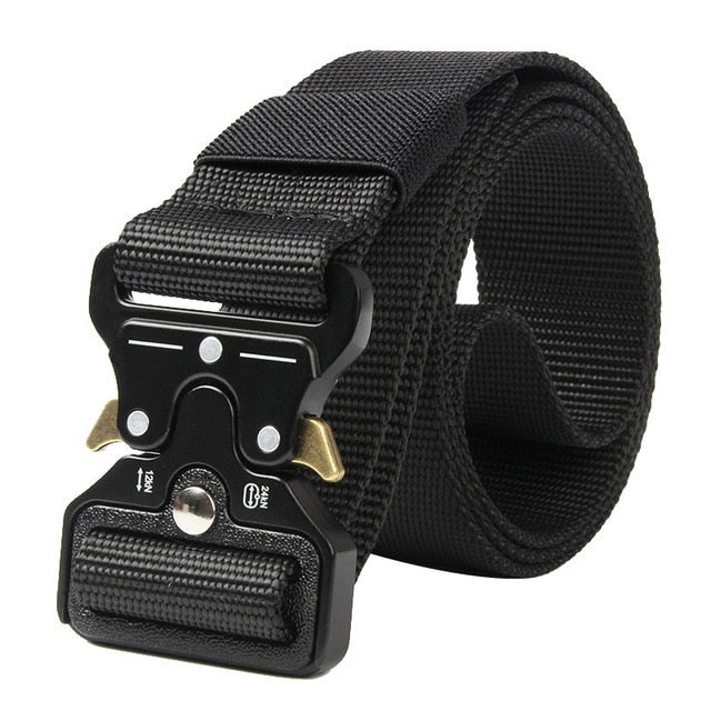 Men's Belt Army Outdoor Hunting Tactical Multi Function Combat Survival High Quality Marine Corps Canvas For Nylon Male Luxury - ThisIsWhyYourFly