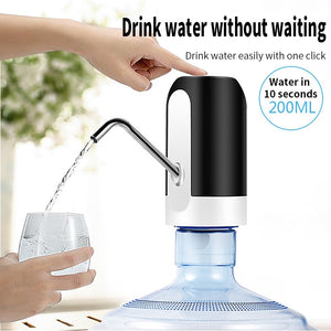 Bottle Pump USB Charging Automatic Electric Water Dispenser Pump One Click Auto Switch Drinking Dispenser - ThisIsWhyYourFly