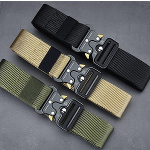 Men's Belt Army Outdoor Hunting Tactical Multi Function Combat Survival High Quality Marine Corps Canvas For Nylon Male Luxury - ThisIsWhyYourFly