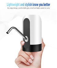 Load image into Gallery viewer, Bottle Pump USB Charging Automatic Electric Water Dispenser Pump One Click Auto Switch Drinking Dispenser - ThisIsWhyYourFly