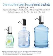 Load image into Gallery viewer, Bottle Pump USB Charging Automatic Electric Water Dispenser Pump One Click Auto Switch Drinking Dispenser - ThisIsWhyYourFly