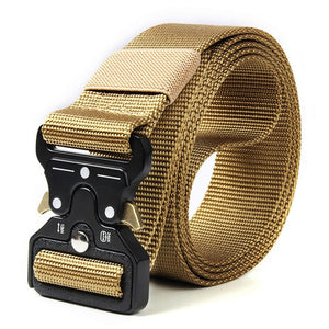 Men's Belt Army Outdoor Hunting Tactical Multi Function Combat Survival High Quality Marine Corps Canvas For Nylon Male Luxury - ThisIsWhyYourFly