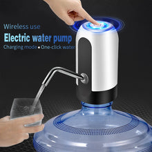Load image into Gallery viewer, Bottle Pump USB Charging Automatic Electric Water Dispenser Pump One Click Auto Switch Drinking Dispenser - ThisIsWhyYourFly