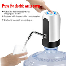 Load image into Gallery viewer, Bottle Pump USB Charging Automatic Electric Water Dispenser Pump One Click Auto Switch Drinking Dispenser - ThisIsWhyYourFly
